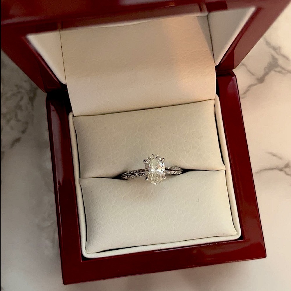 James Allen Lab Grown Diamond Ring